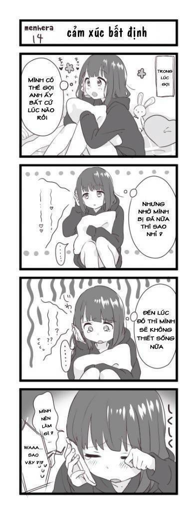 Menhera Shoujo Kurumi-Chan: Chapter 14.1