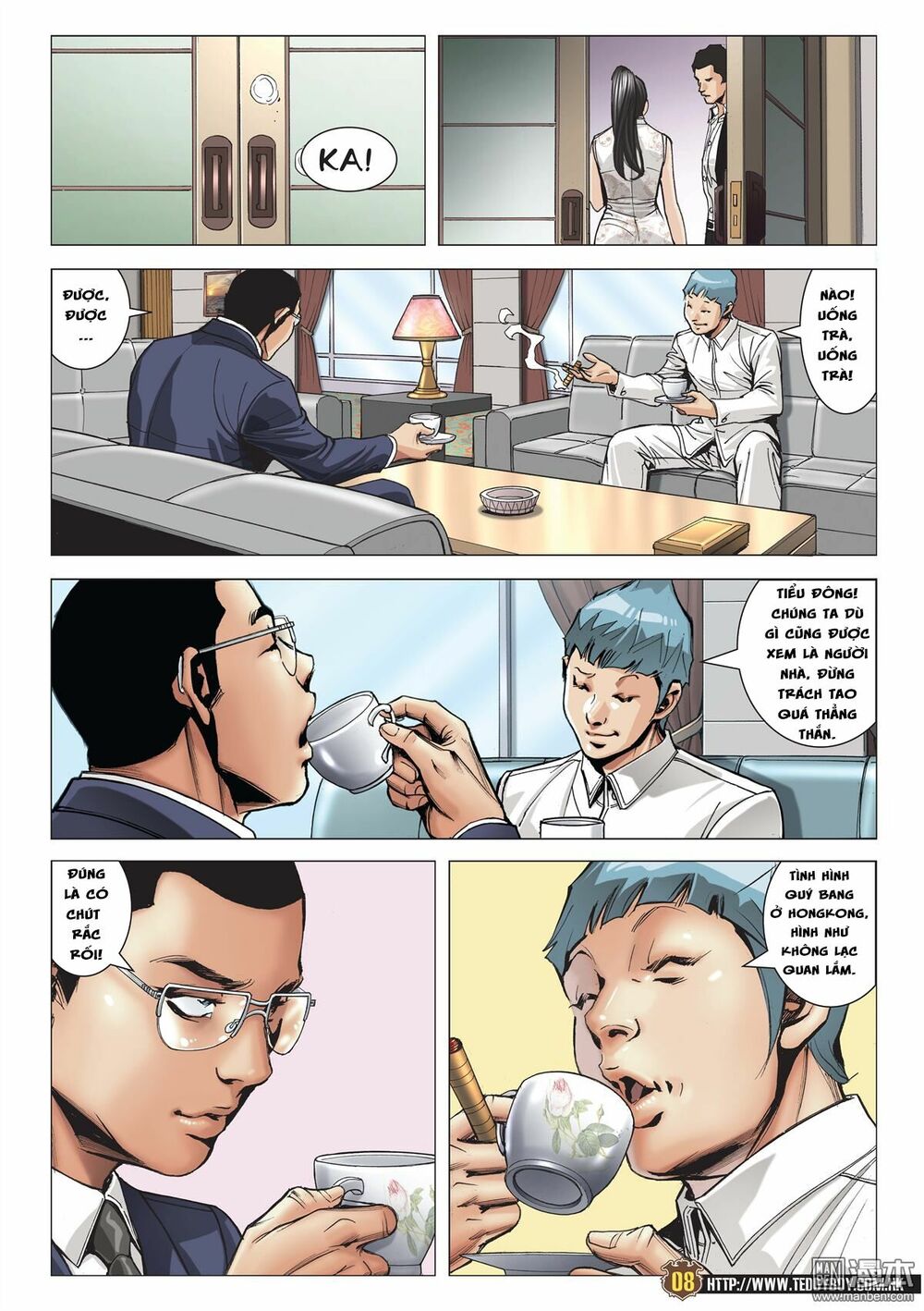 Người Trong Giang Hồ: Chapter 2061: Triệu Kế Bang vs Lương Tiểu Đông