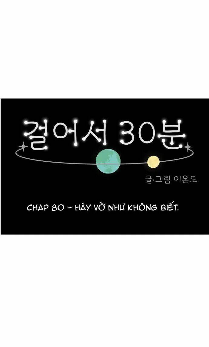 30 Phút Bước Đi Bên Em: Chapter 80