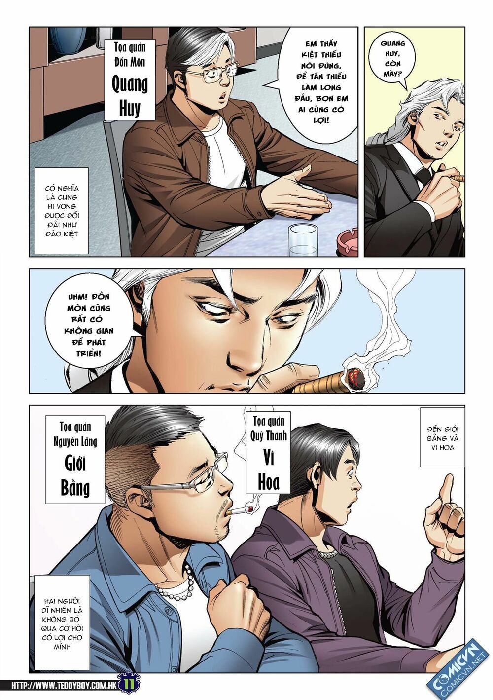 Người Trong Giang Hồ: Chapter 2186: Hạo Nam Đại Phi rạn nứt