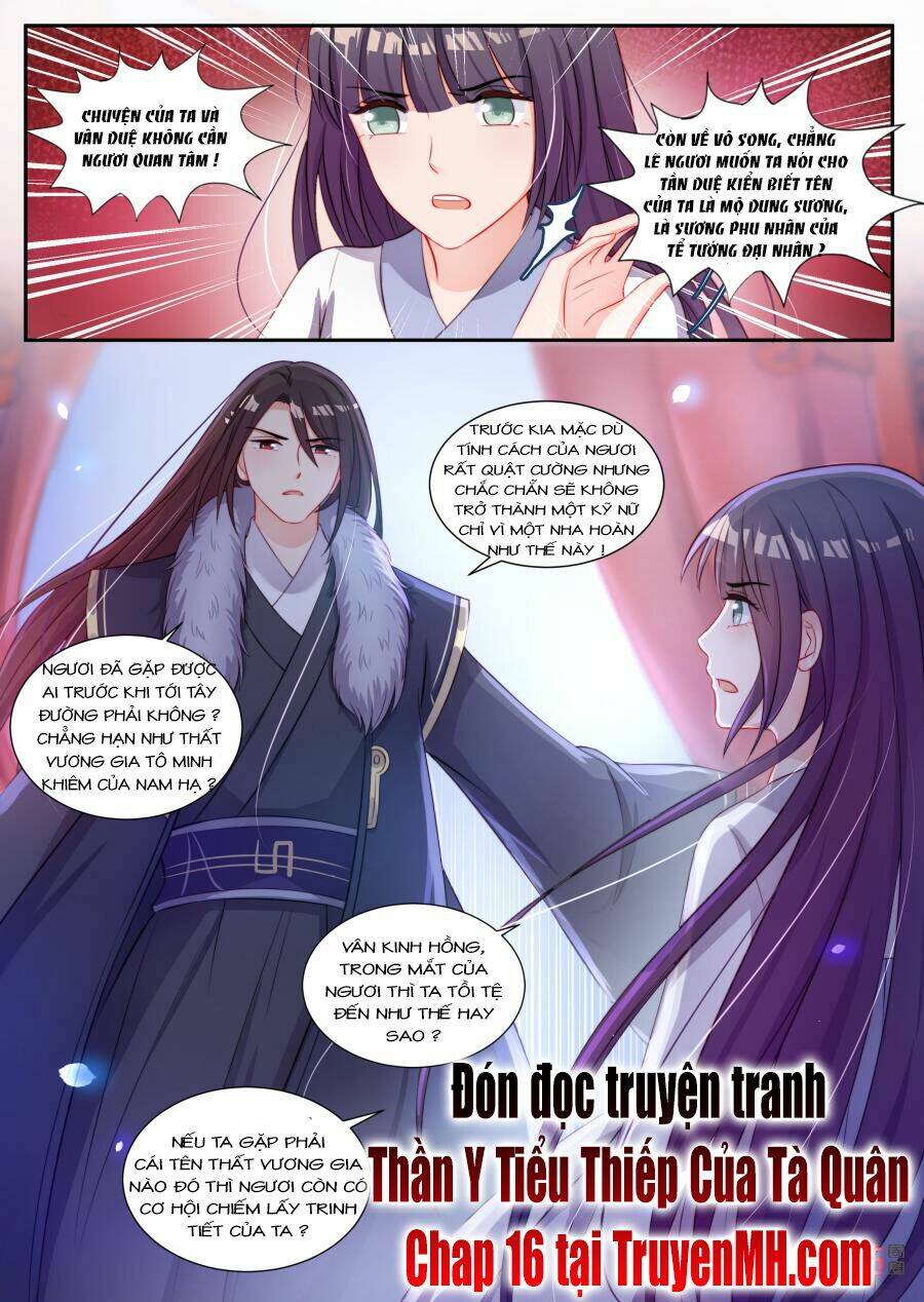 Thần Y Tiểu Thiếp Của Tà Quân: Chapter 15