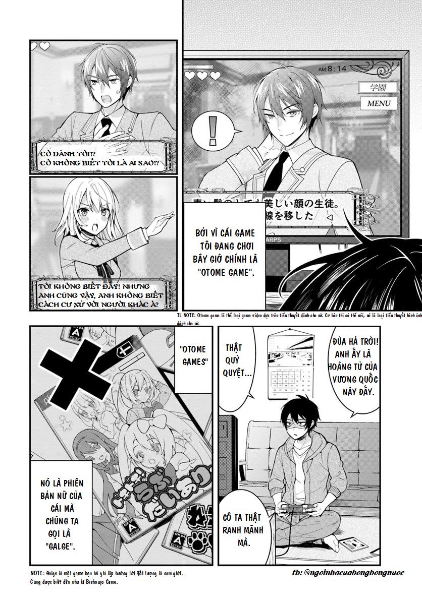 Otome Game Sekai Wa Mob N0I Kibishii Sekai Desu: Chapter 1