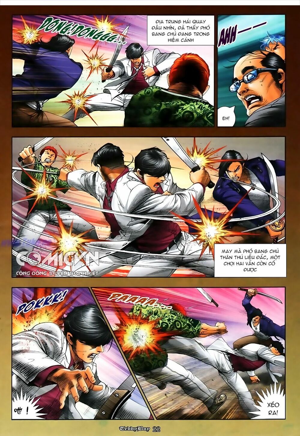 Người Trong Giang Hồ: Chapter 1082: Chạy