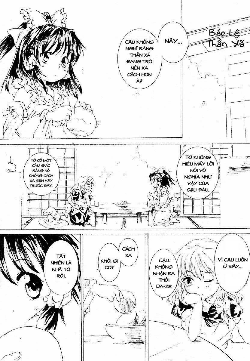 Touhou Sangetsusei~ East And Little Nature Deity: Chapter 0
