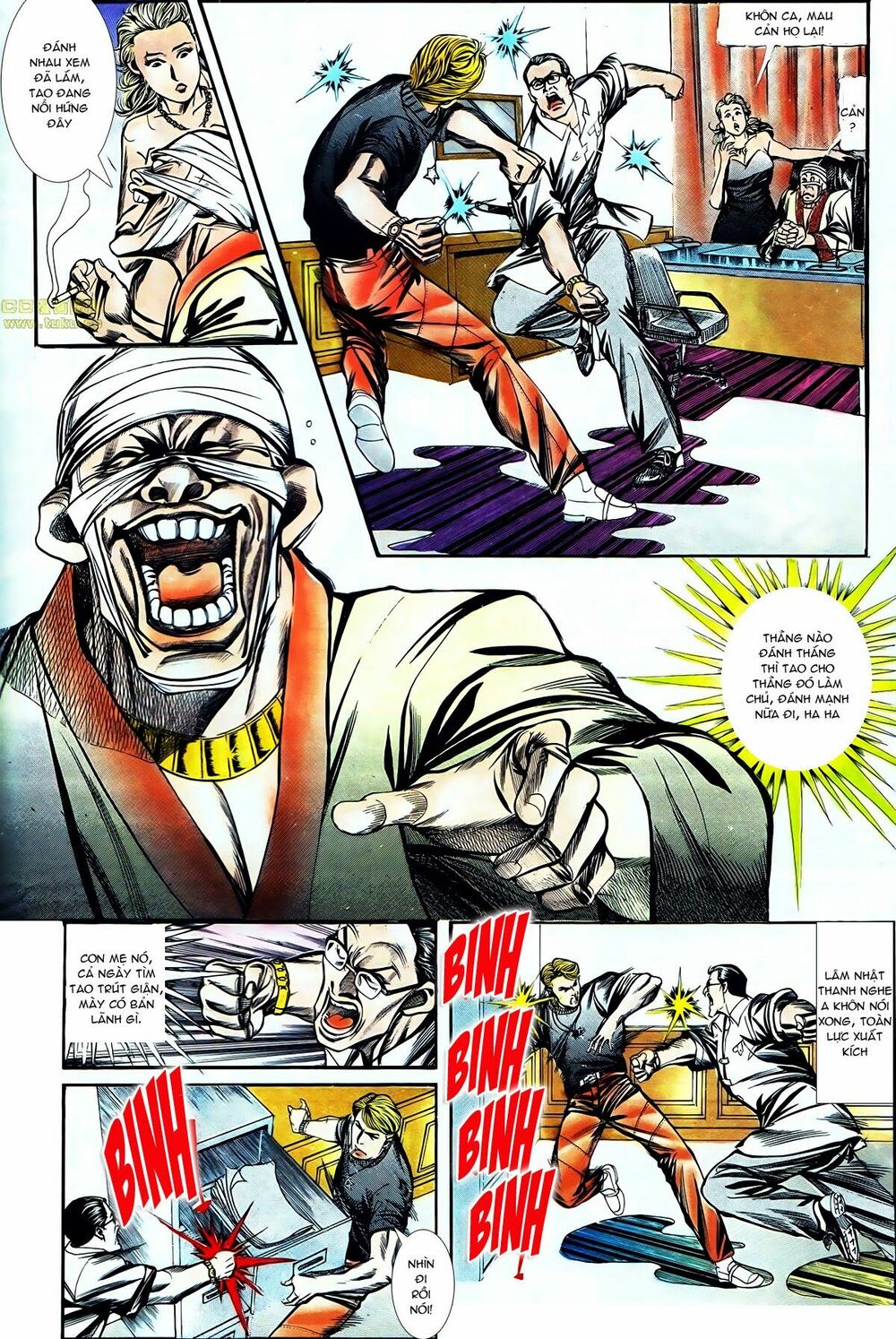 Người Trong Giang Hồ: Chapter 125: Trục xuất Vịnh Đồng La