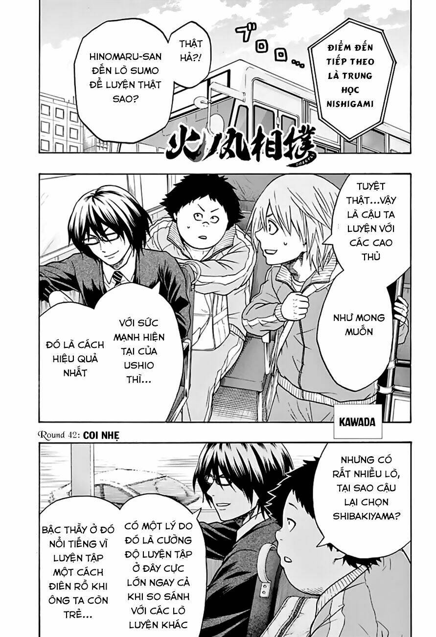 Hinomaru Zumou: Chapter 42