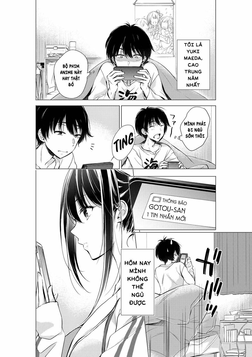 Gotou-San Wa Furimukasetai!: Chapter 7.1