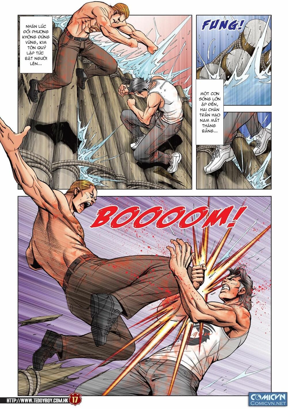 Người Trong Giang Hồ: Chapter 2170: Trần Hạo Nam vs Kim Tôn Quý 2