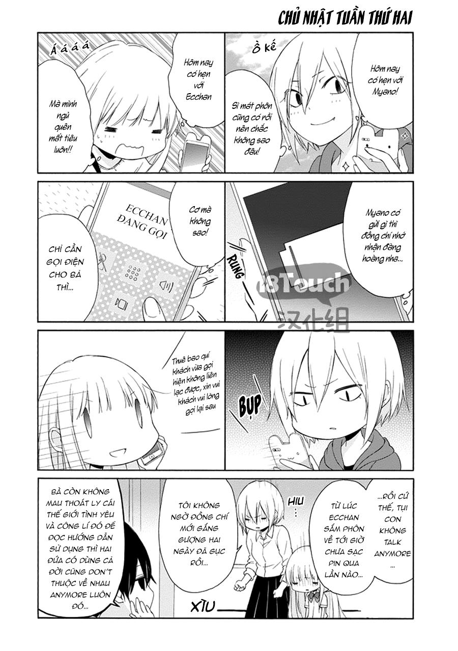 Tanaka-Kun Wa Itsumo Kedaruge: Chapter 42