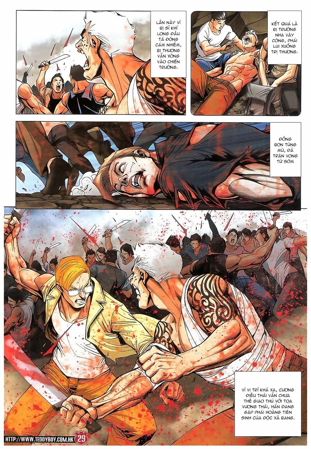 Người Trong Giang Hồ: Chapter 1840: Đại Phi ác chiến Kim Tôn Quý