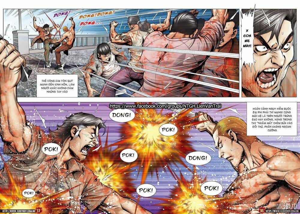 Người Trong Giang Hồ: Chapter 2034: Kim Tôn Quý vs Đại Phi 2