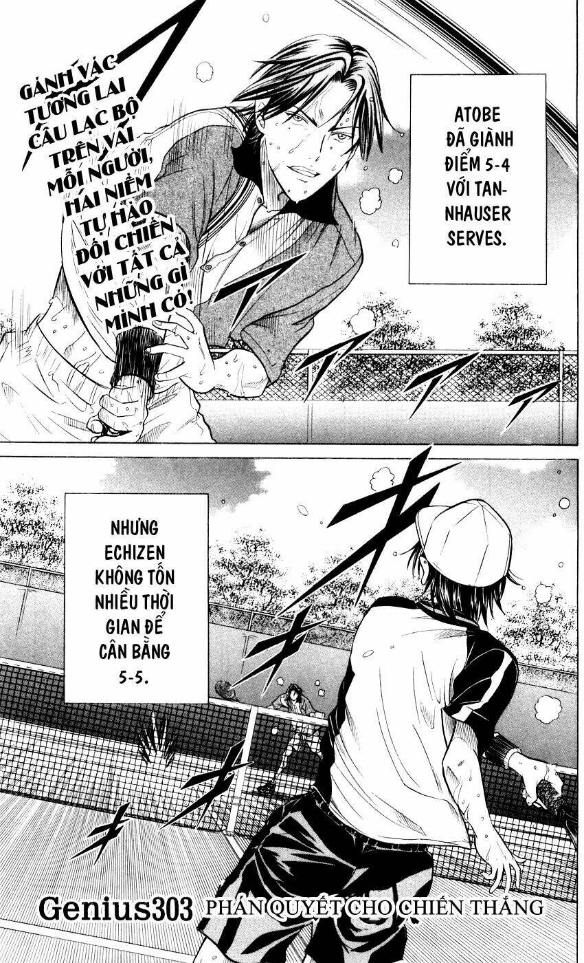 Hoàng Tử Tennis: Chapter 303