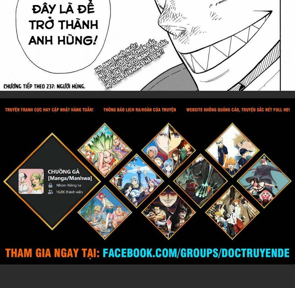 Biệt Đội Lính Cứu Hỏa: Chapter 236