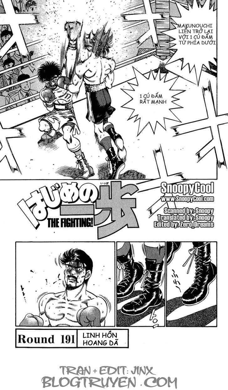 Võ Sĩ Quyền Anh Ippo: Chapter 191
