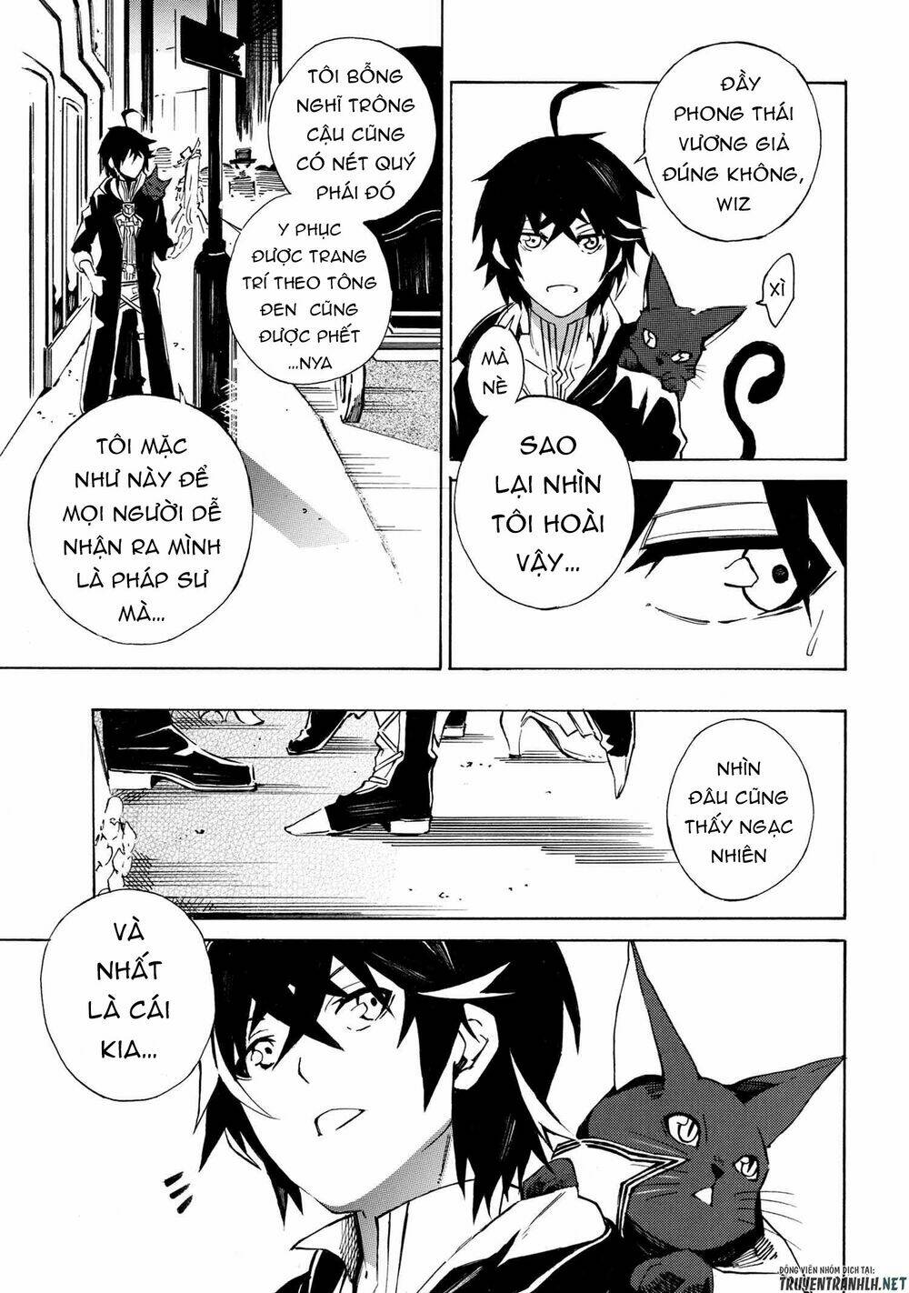 Mahou Tsukai To Kuroneko No Wiz Chronicle: Tasogare Mareless Ii: Chapter 1