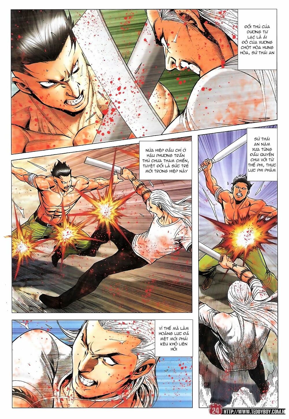 Người Trong Giang Hồ: Chapter 1840: Đại Phi ác chiến Kim Tôn Quý