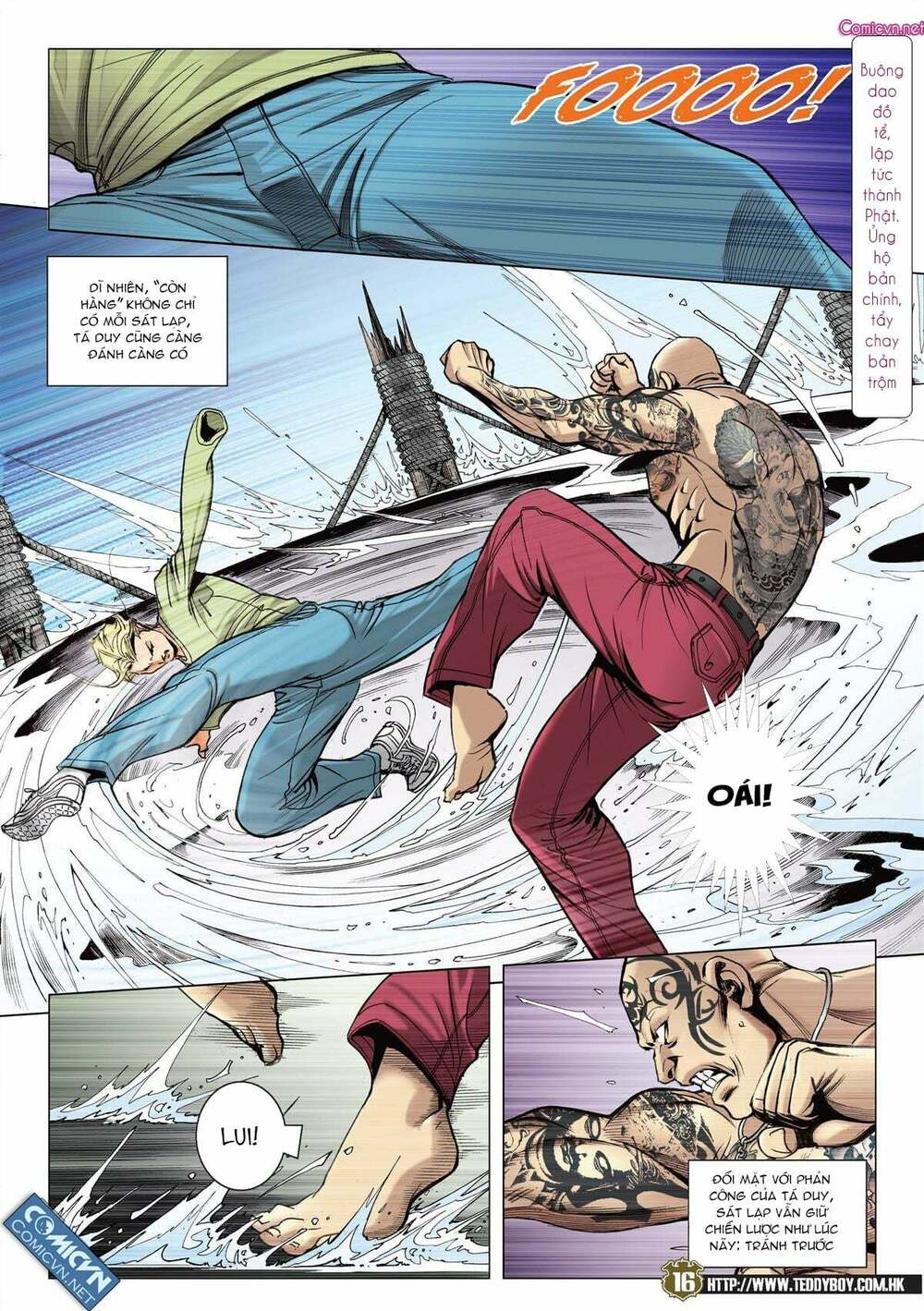 Người Trong Giang Hồ: Chapter 2160: Tá Duy vs Sát Lạp 2