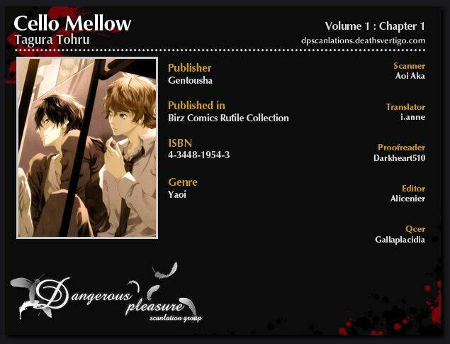 Cello Mellow - Tiếng Vĩ Cầm Ngọt Ngào: Chapter 1