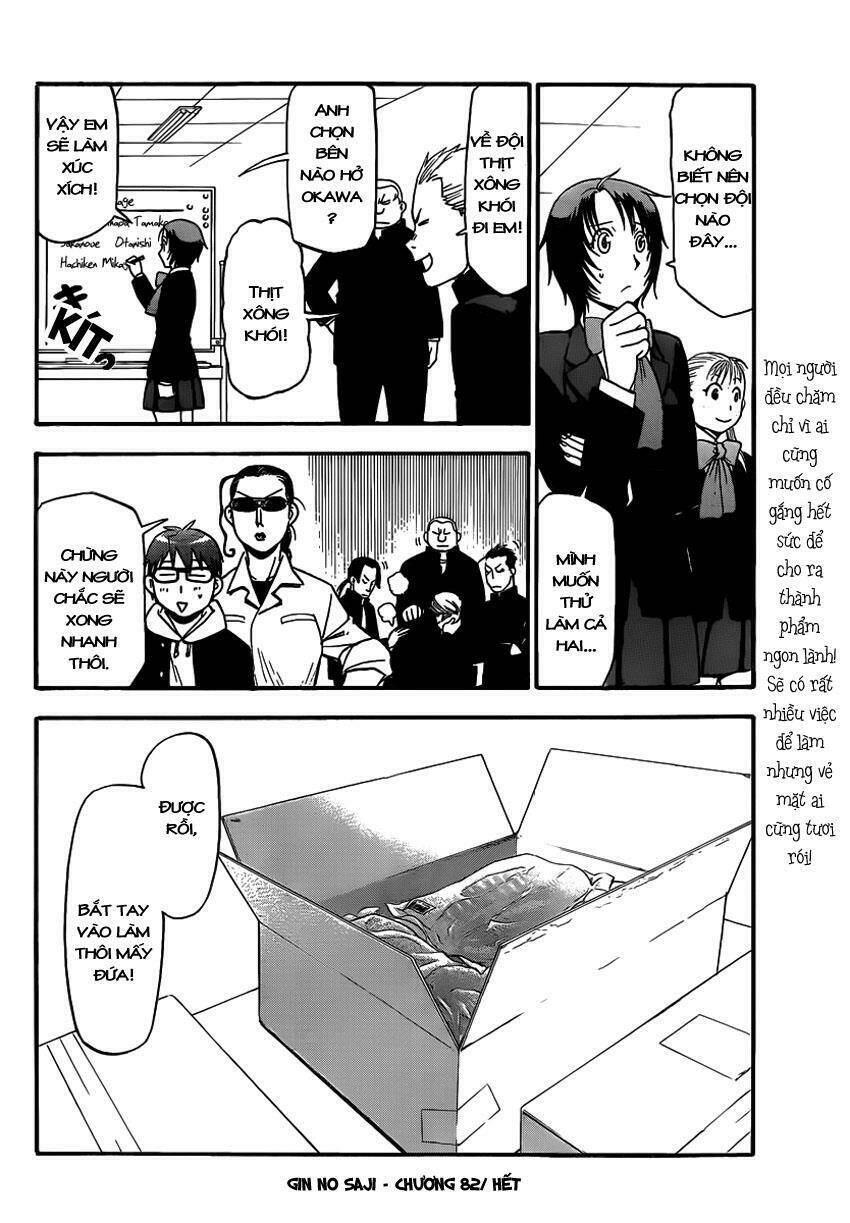 Gin No Saji: Chapter 82