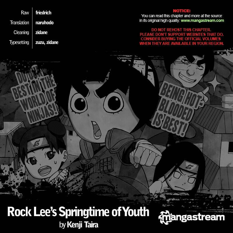 Cửu Vĩ Hồ Ly Ngoại Truyện Rock Lee: Chapter 5