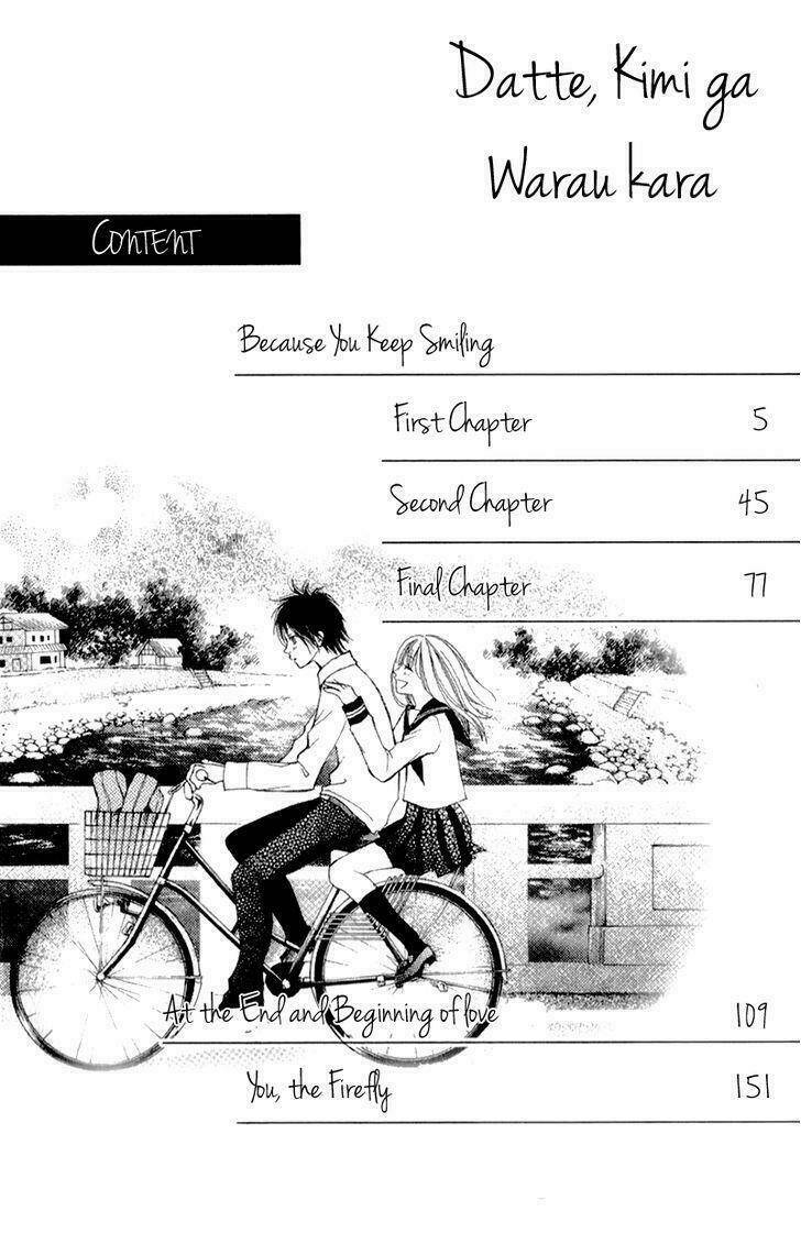 Datte, Kimi Ga Warau Kara: Chapter 1