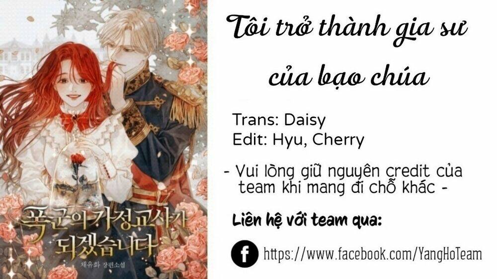 Tôi Trở Thành Gia Sư Của Tên Bạo Chúa: Chapter 1.3