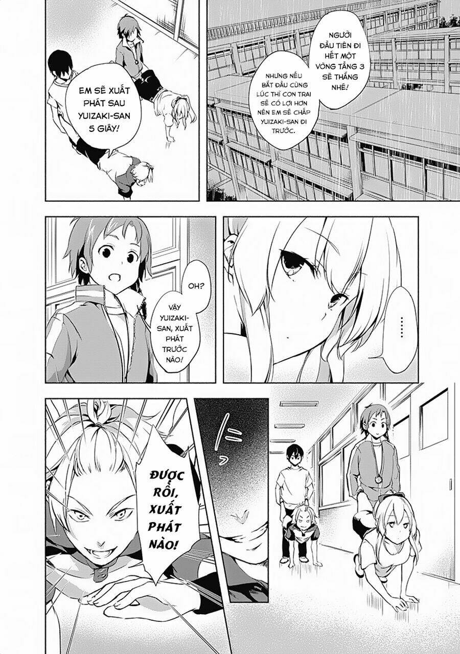 Yuizaki-San Ha Nageru: Chapter 4