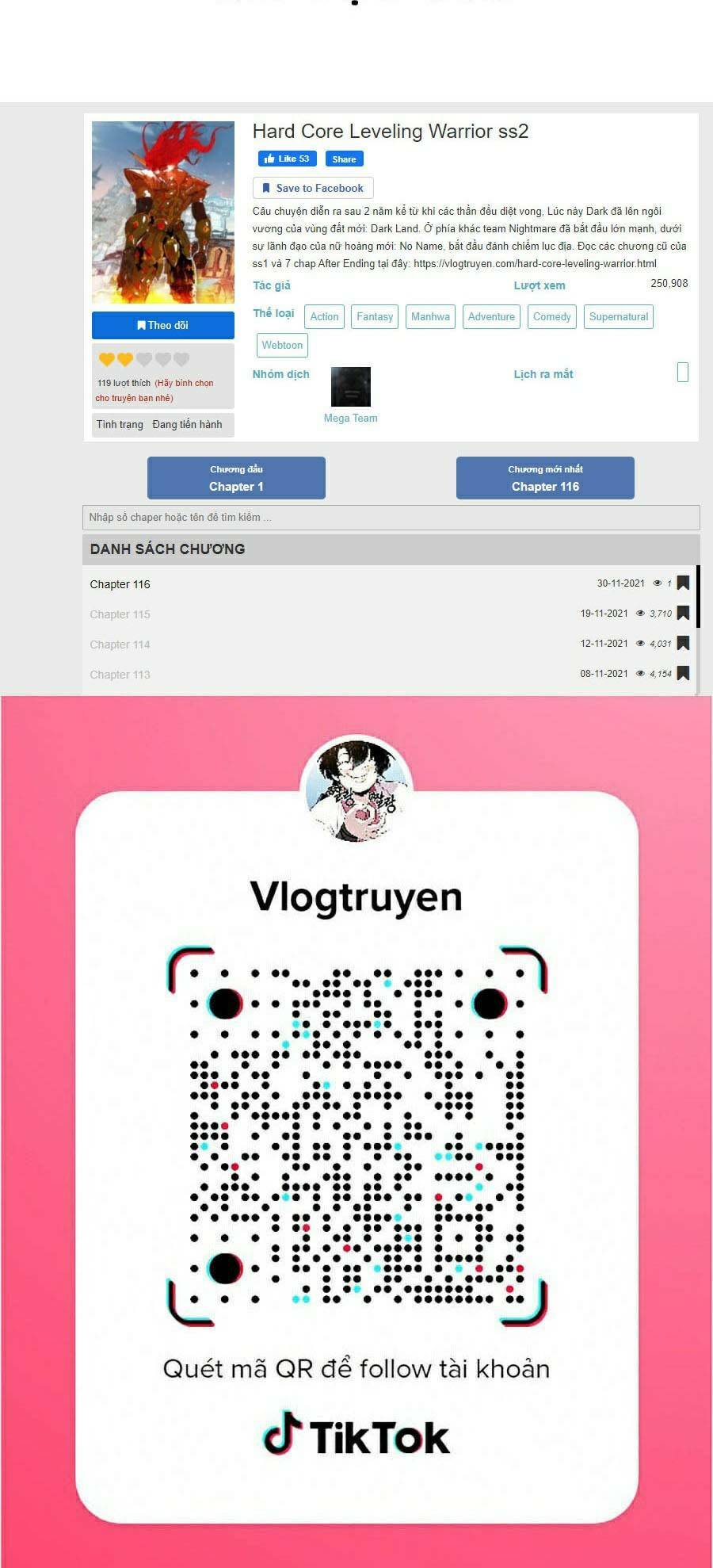 Hard Core Leveling Warrior Ss2: Chapter 119