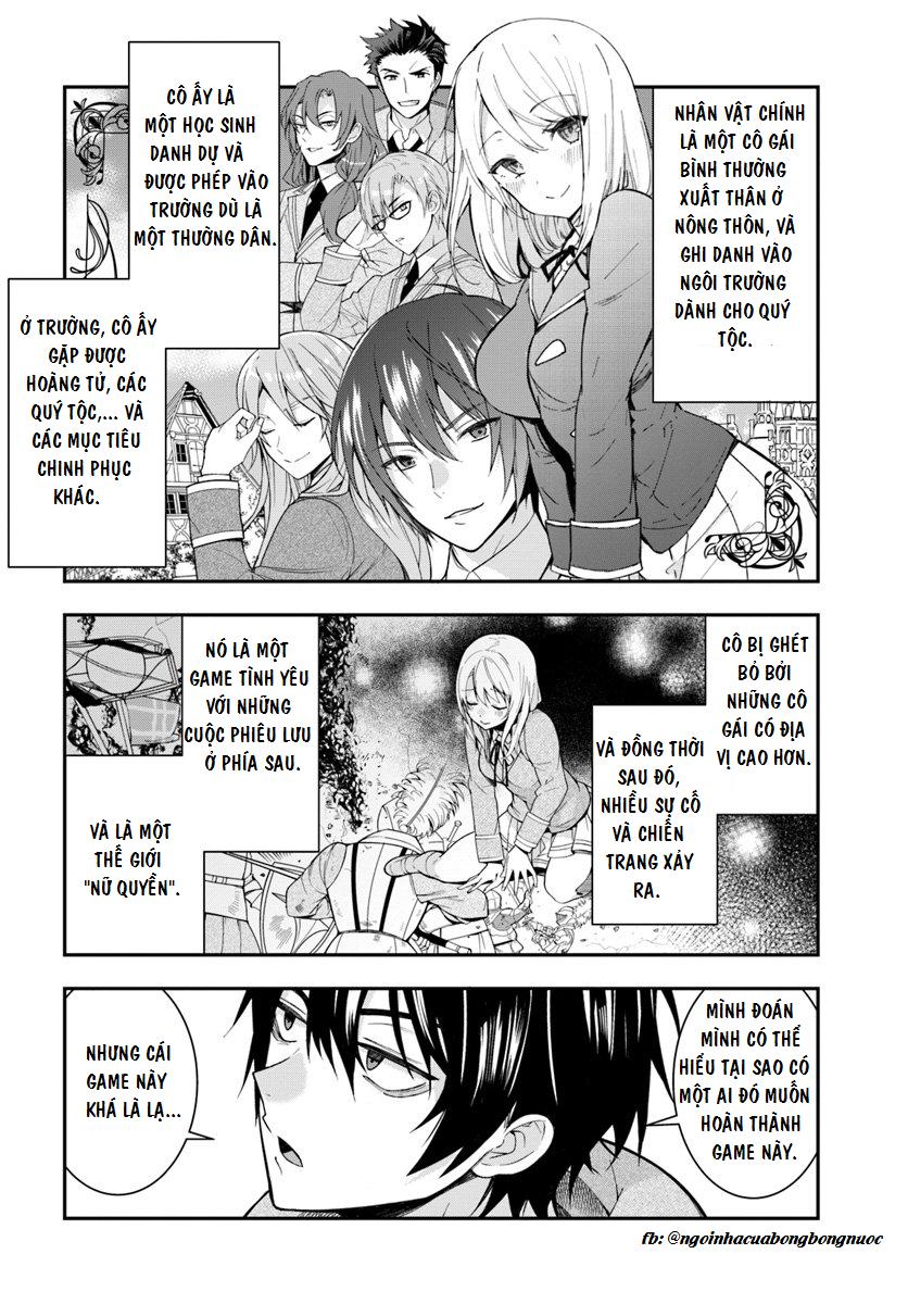 Otome Game Sekai Wa Mob N0I Kibishii Sekai Desu: Chapter 1
