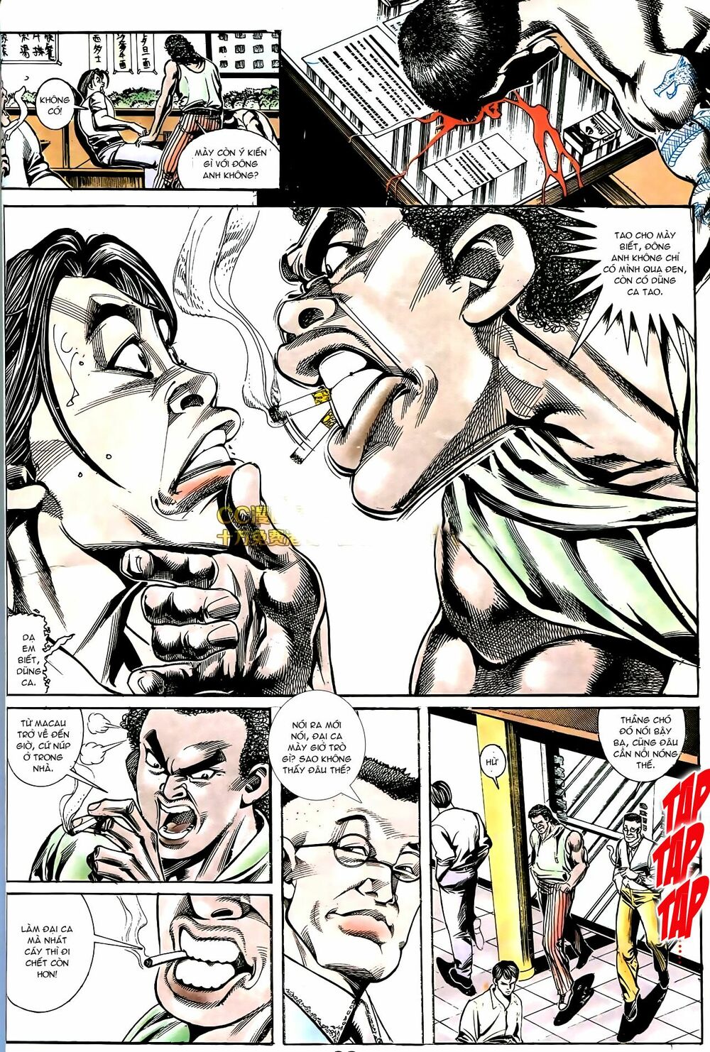Người Trong Giang Hồ: Chapter 178: Bối cảnh Quạ Đen