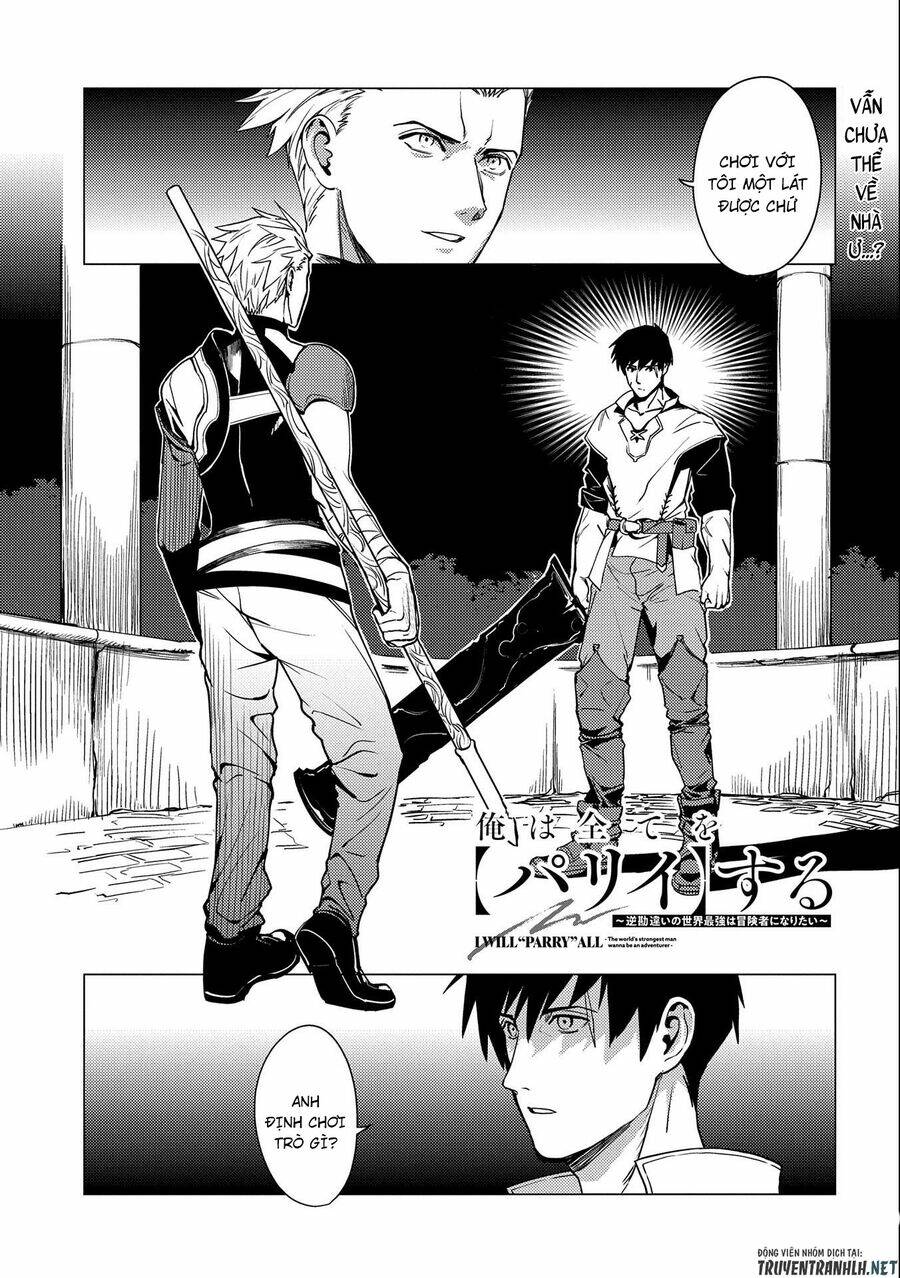 Ore Wa Subete O “Parry” Suru: Gyaku Kanchigai No Sekai Saikyou Wa Boukensha Ni Naritai: Chapter 3