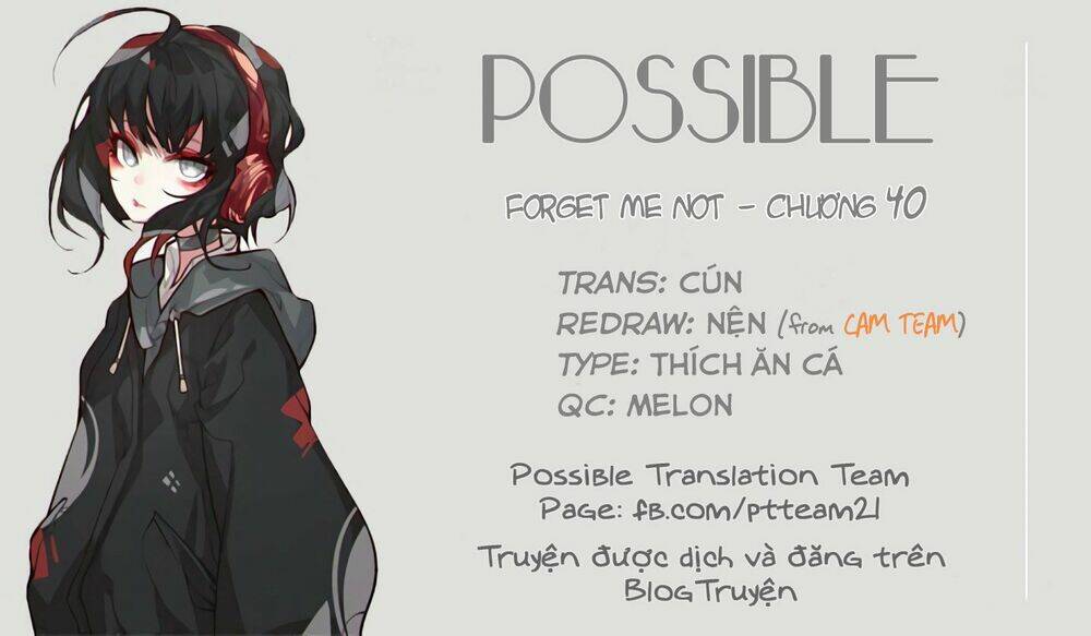 Forget Me Not: Chapter 40