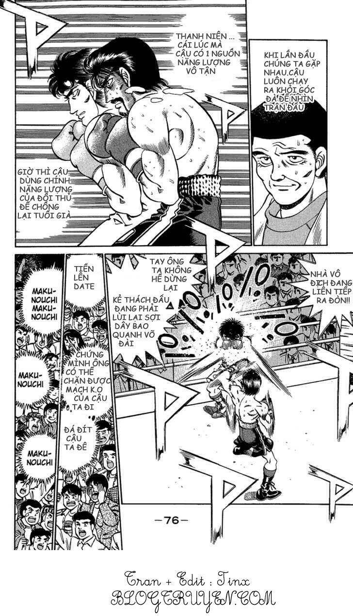 Võ Sĩ Quyền Anh Ippo: Chapter 191