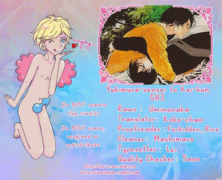 Yukimura-Sensei To Kei-Kun: Chapter 2