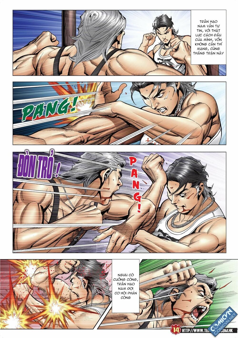 Người Trong Giang Hồ: Chapter 2134: Trần Hạo Nam vs Ngưu Cô 3