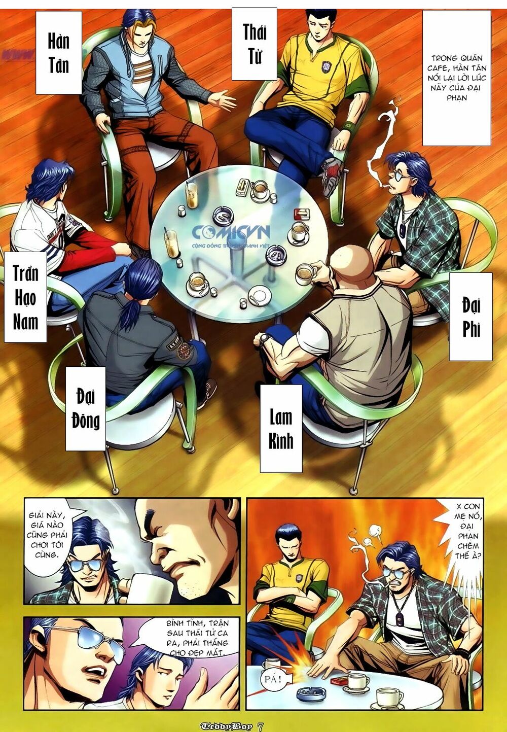 Người Trong Giang Hồ: Chapter 883: Đội trưởng Columbia