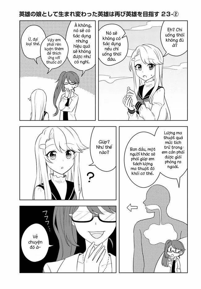 Eiyuu No Musume To Shite Umarekawatta Eiyuu Wa Futatabi Eiyuu O Mezasu: Chapter 23
