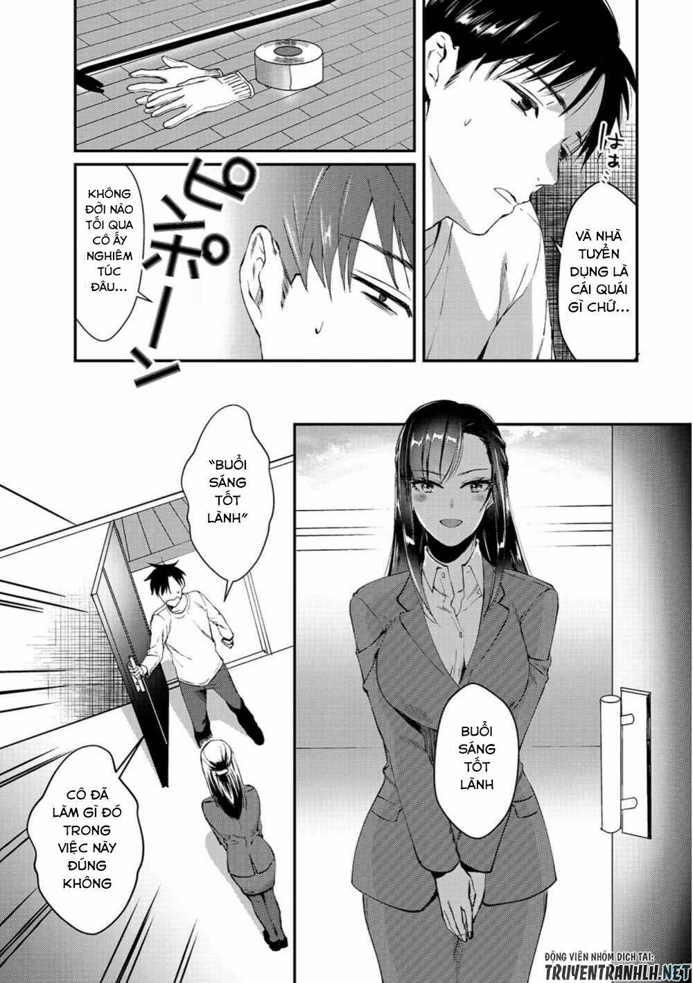 Tsuki 50-Man Moratte Mo Ikigai No Nai Tonari No Onee-San Ni 30-Man De Yatowarete 'Okaeri' Tte Iu: Chapter 1