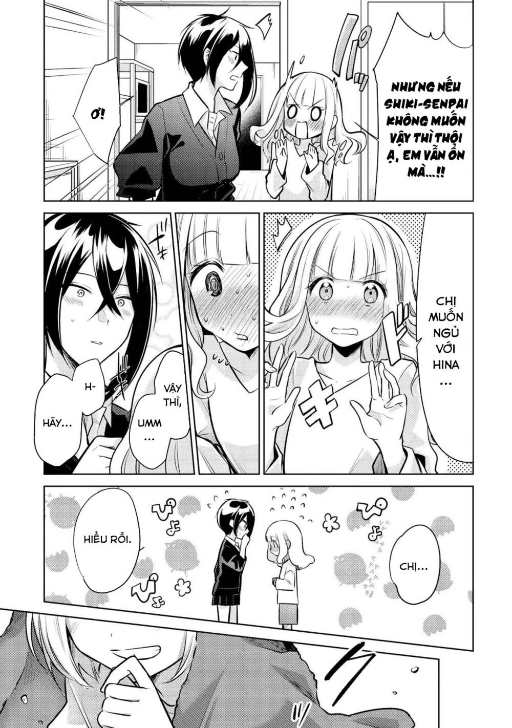 Ikemen Sugidesu Shiki-Senpai!: Chapter 9