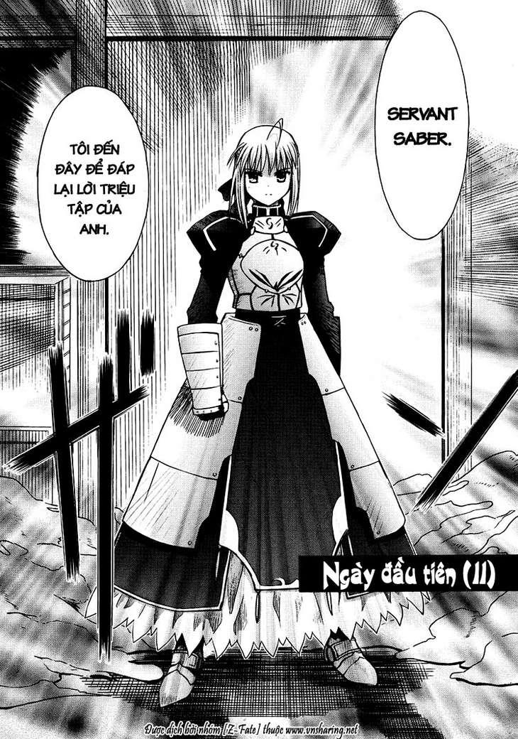 Fate Stay Night: Chapter 2