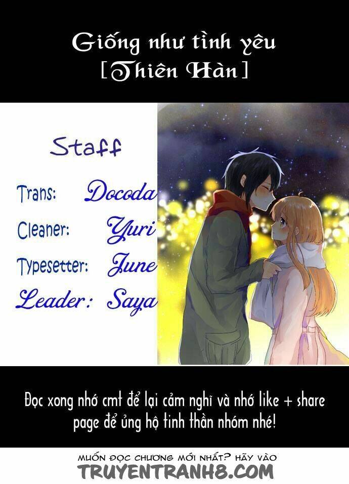 Giống Như Tình Yêu!: Chapter 15