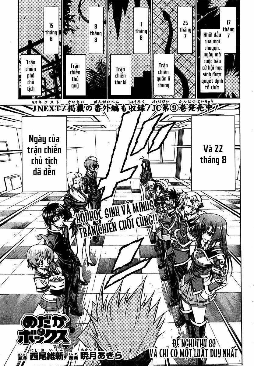 Medaka Box: Chapter 89