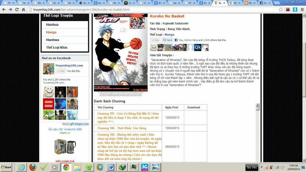 Vua Bóng Rổ Kuroko: Chapter 186