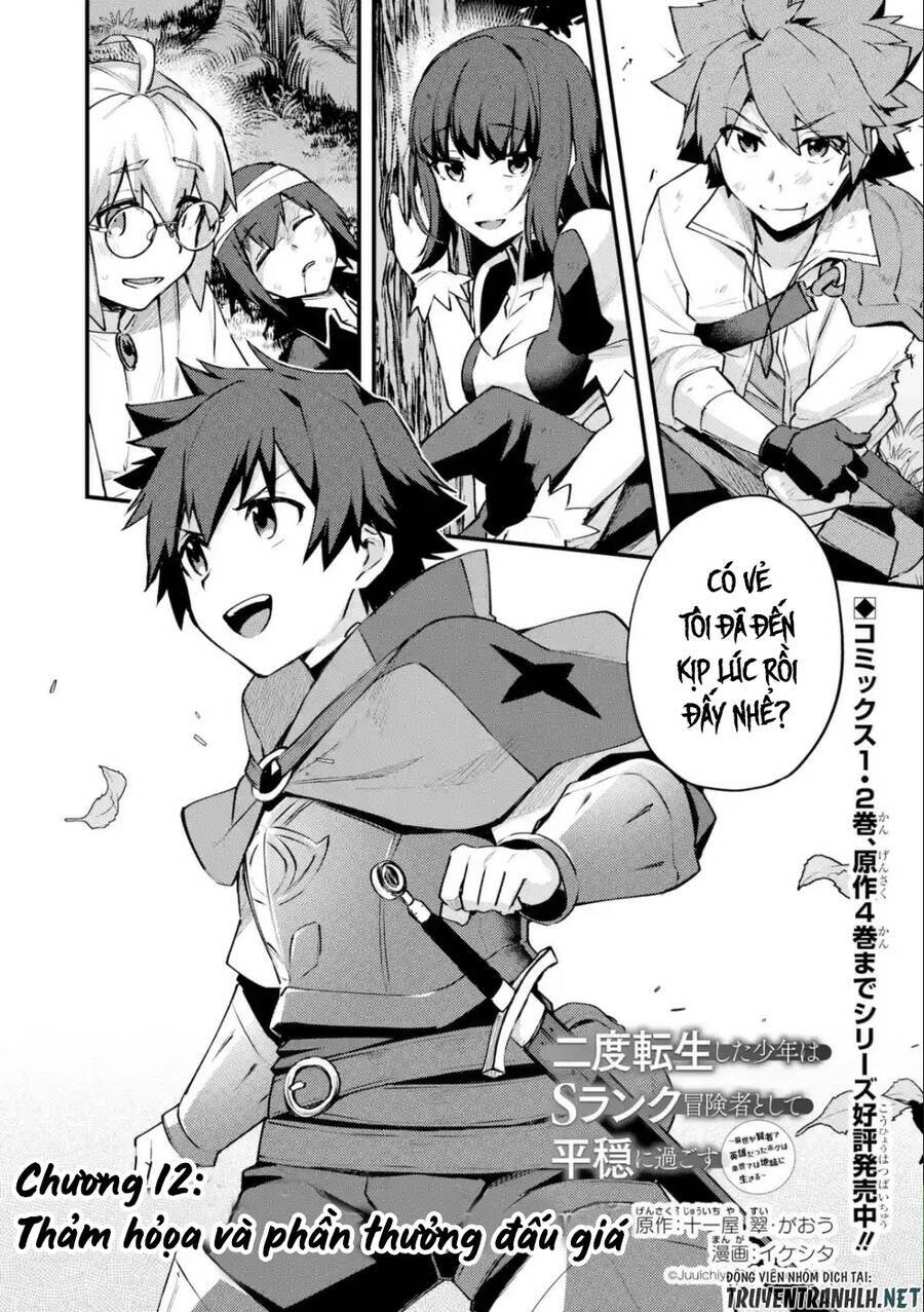 Nido Tensei Shita Shounen Wa S Rank Boukensha Toshite Heion Ni Sugosu-Zense Ga Kenja De Eiyuu Datta: Chapter 12