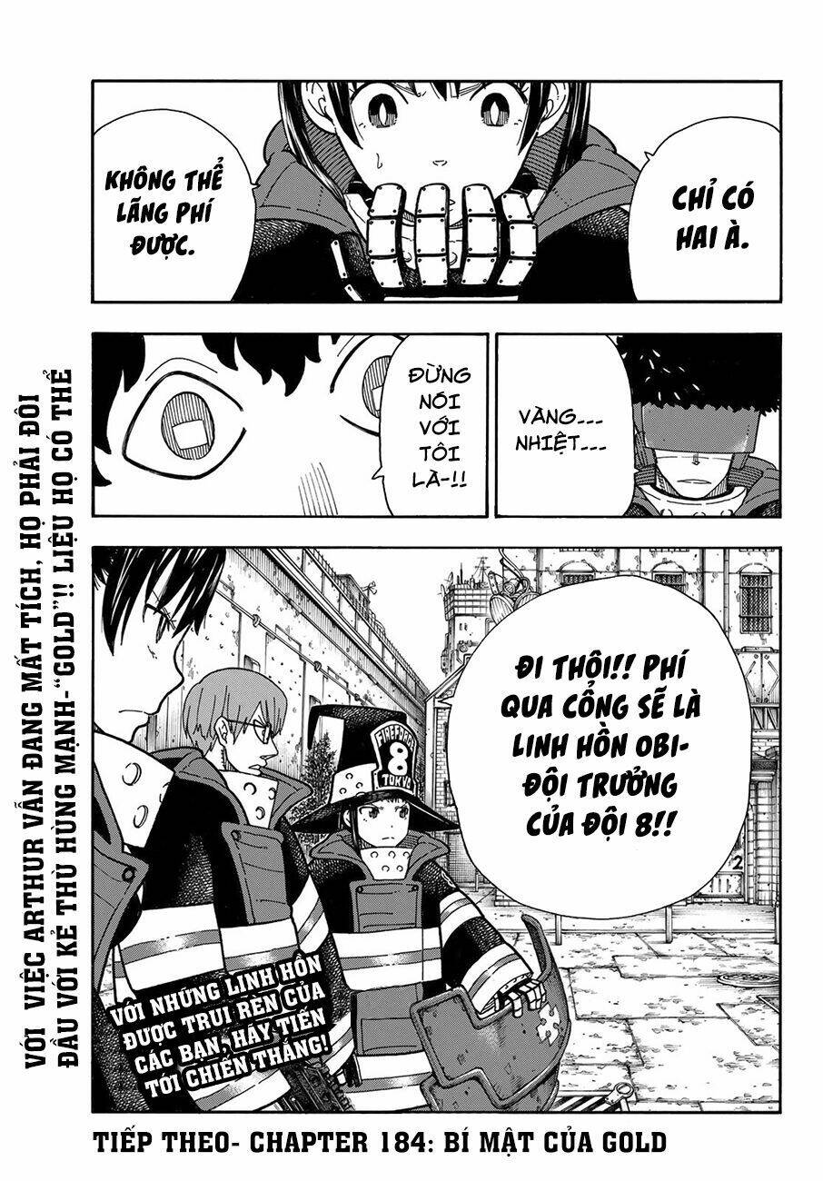 Biệt Đội Lính Cứu Hỏa: Chapter 183