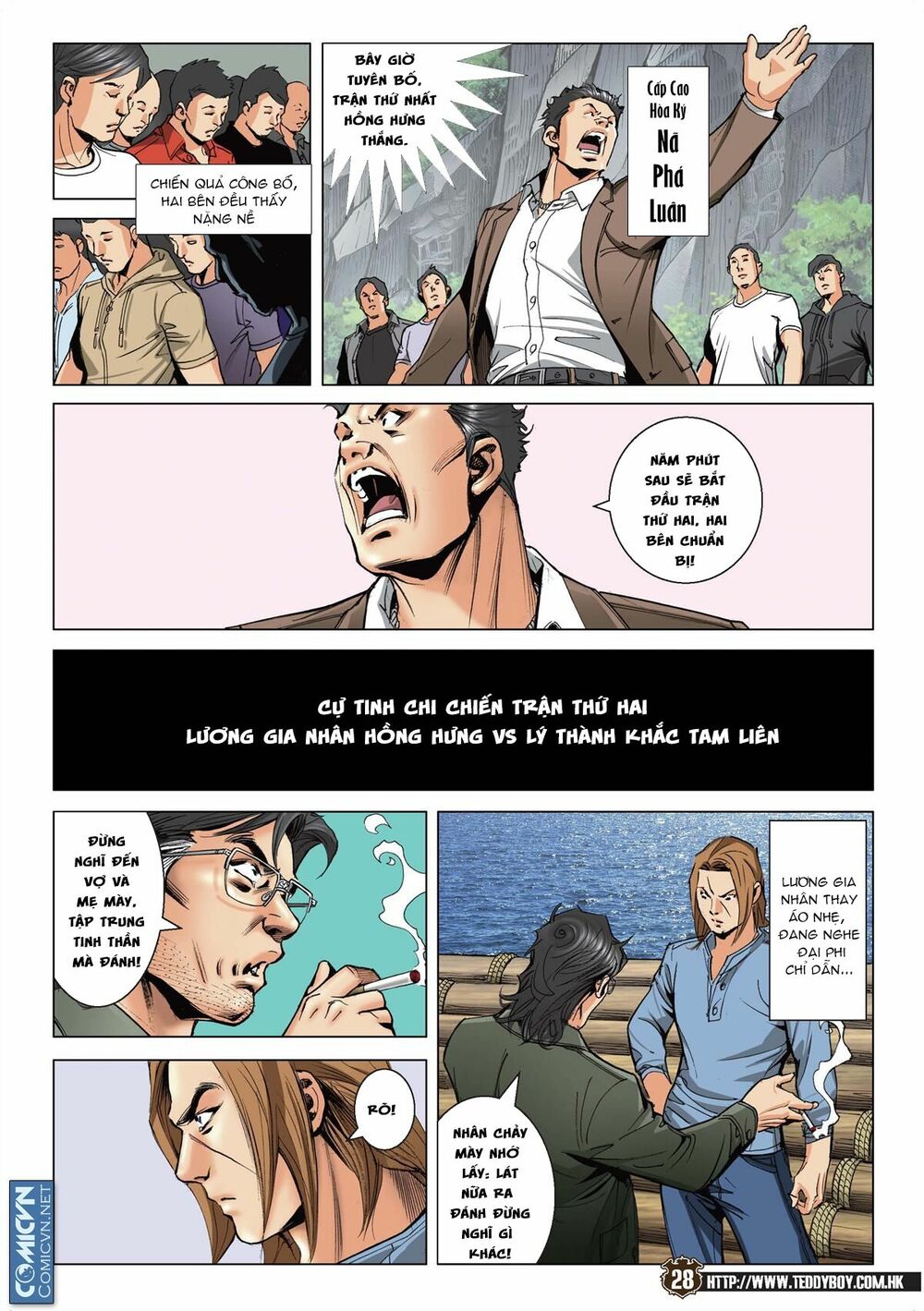 Người Trong Giang Hồ: Chapter 2135: Lý Thành Khắc vs Lương Gia Nhân