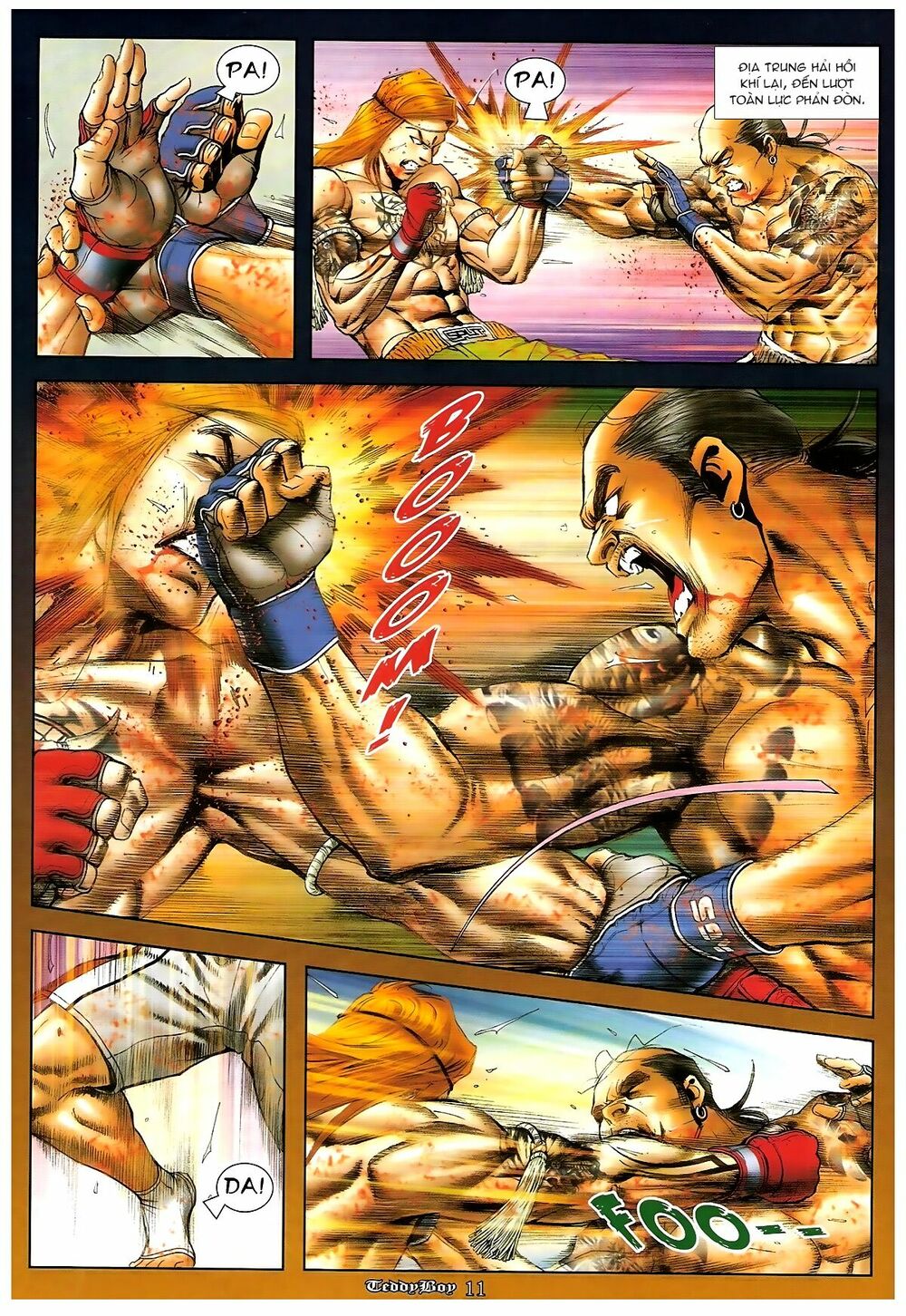 Người Trong Giang Hồ: Chapter 1253: Đánh gục Kim Mông Không