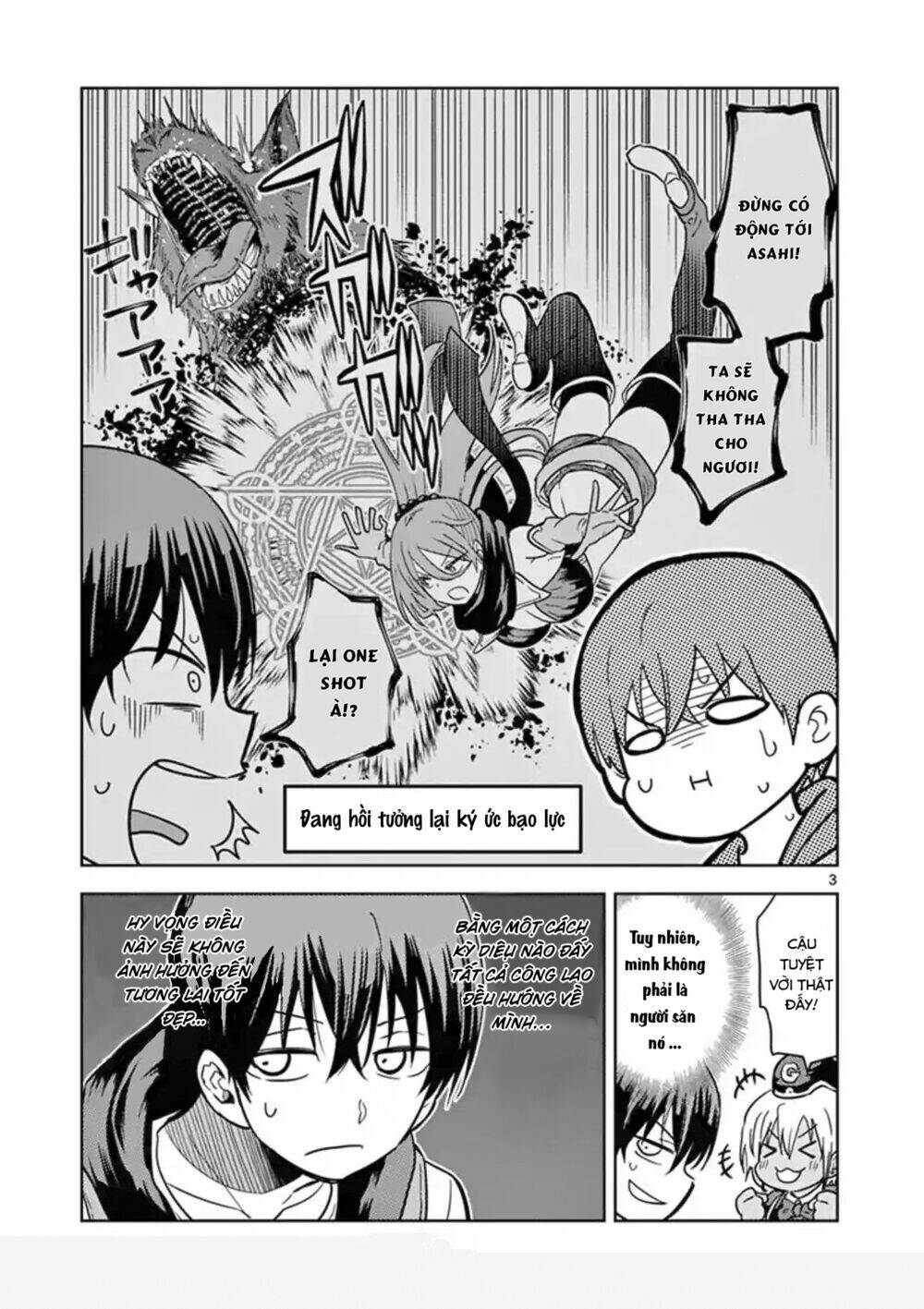 Chuyển Sinh Cùng Bà Chị Đấm Phát Chết Luôn: Chapter 4