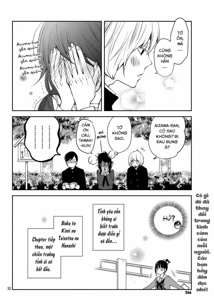 Boku To Kimi No Taisetsu Na Hanashi: Chapter 11