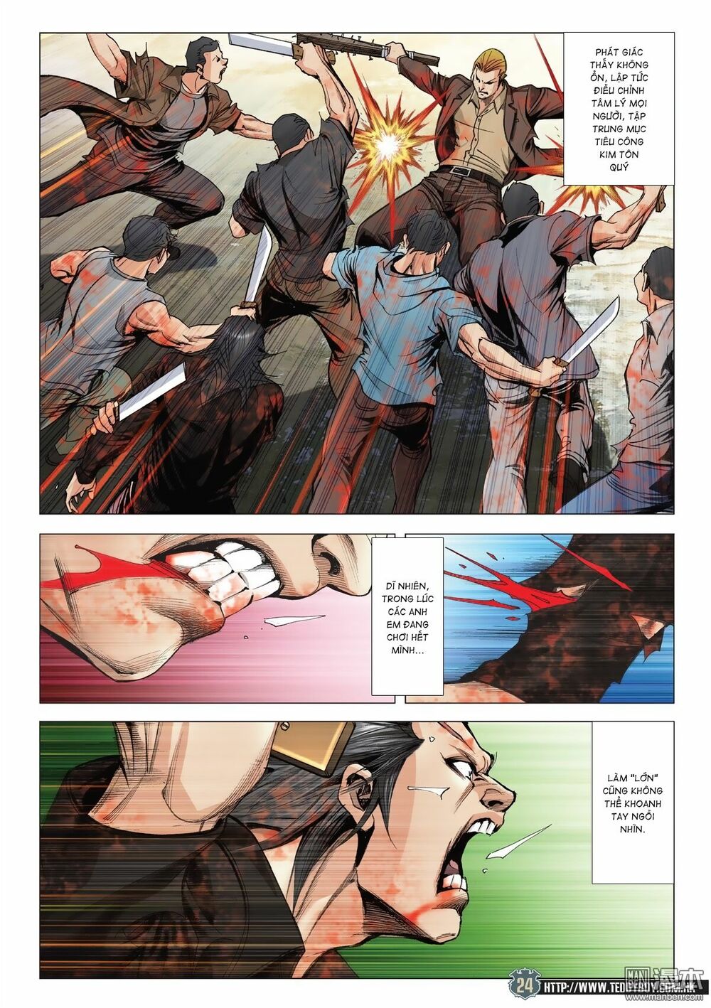 Người Trong Giang Hồ: Chapter 2029: Thua chạy khỏi Đông Anh Bảo